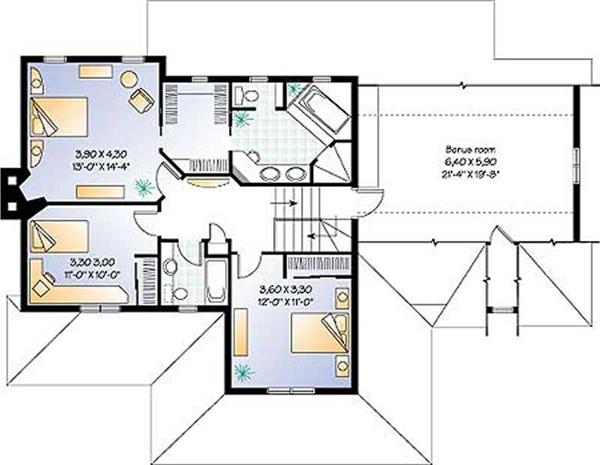 Upper Floor Plan