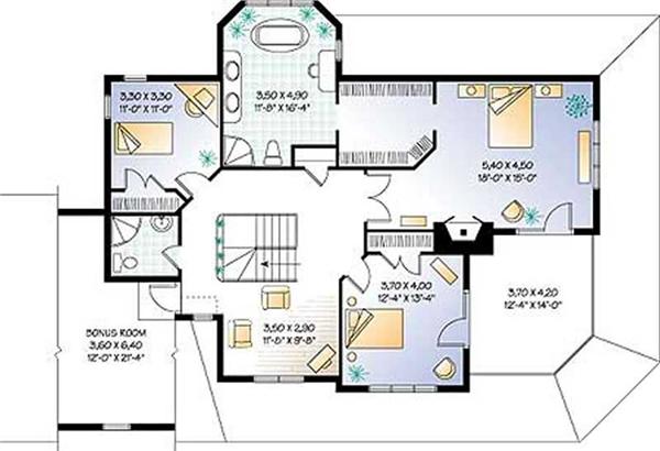 Upper Floor Plan