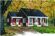 View house Plan#126-1300