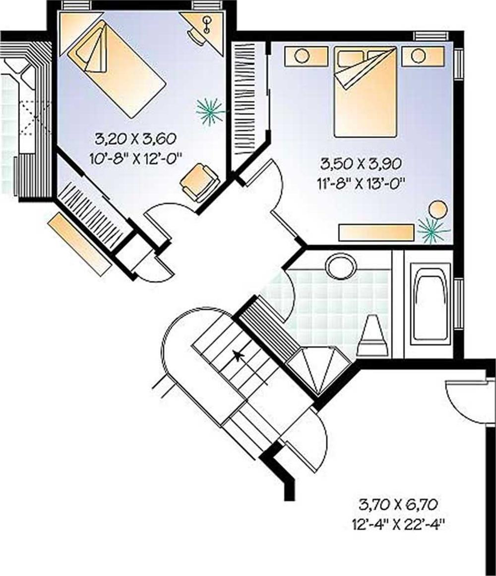 Optional Two Bedroom Plan