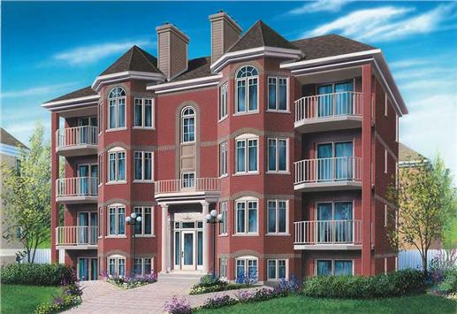 Main image for house plan # 13042