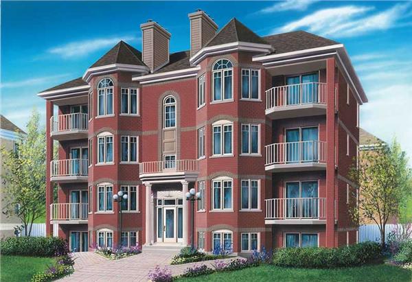 Main image for house plan # 13042