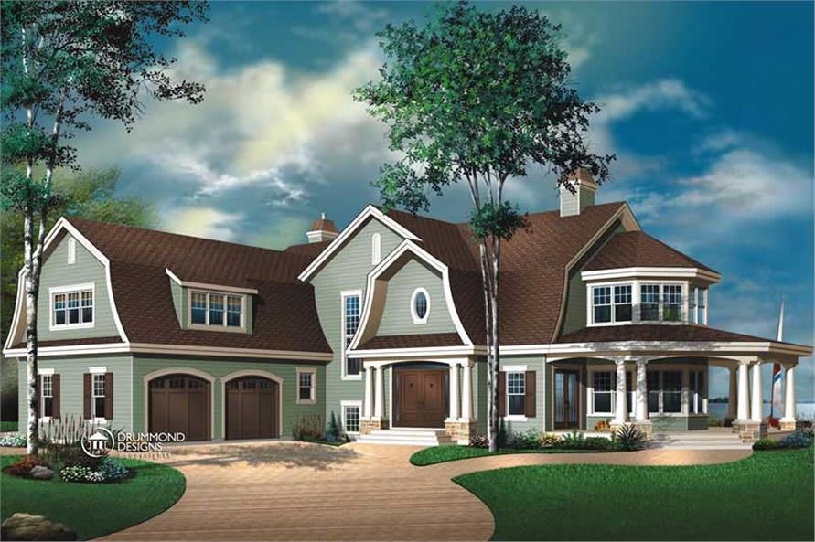 Luxury, Contemporary, Country, Farmhouse House Plans - Home Design DD