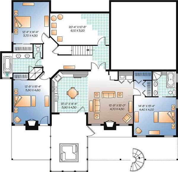 SECOND FLOOR PLAN