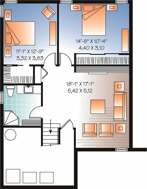 houseplan dd-3318 basement