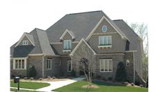 These Contemporary House Plans have a beautiful exterior, as seen here.
