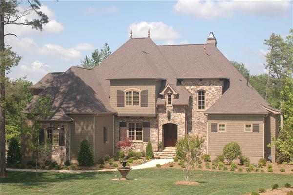French home plans color photo.