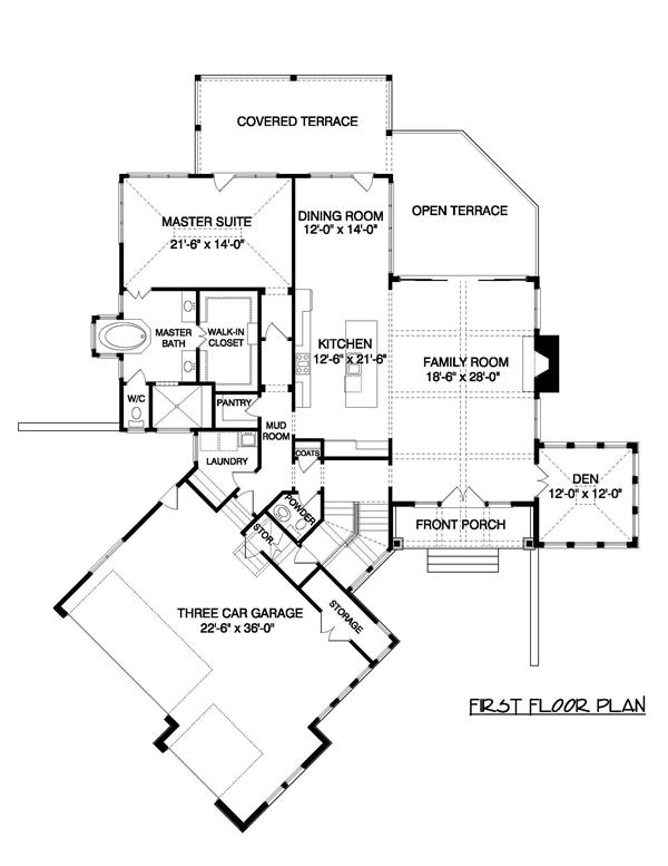 Floor Plan First Story