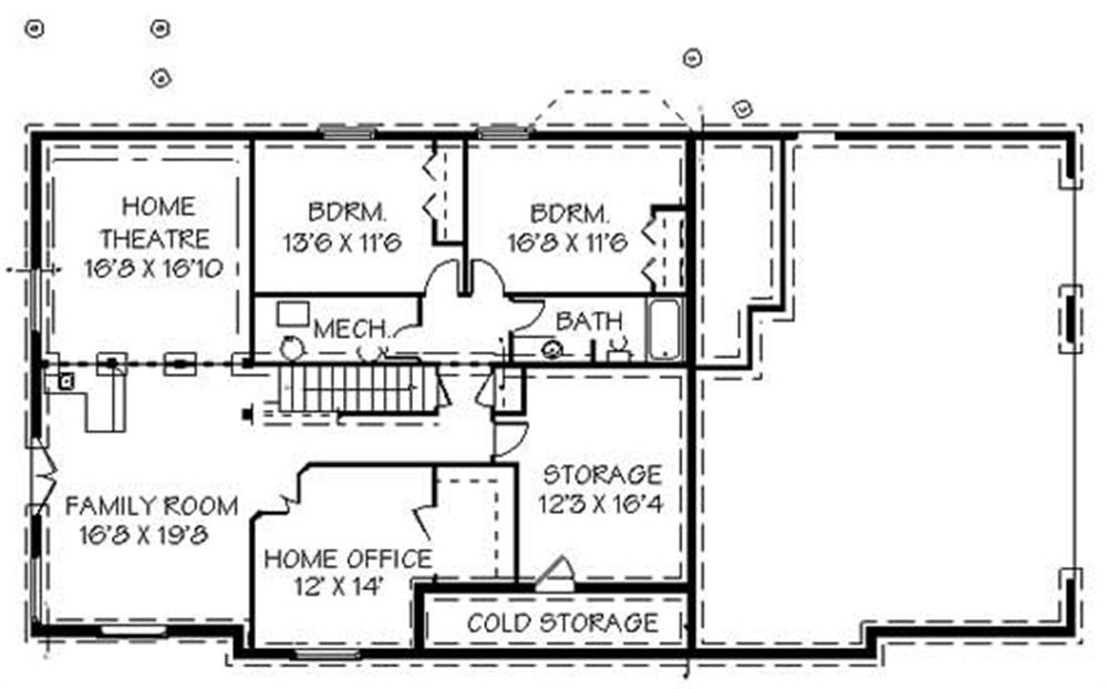 Lower Level Floor Plan