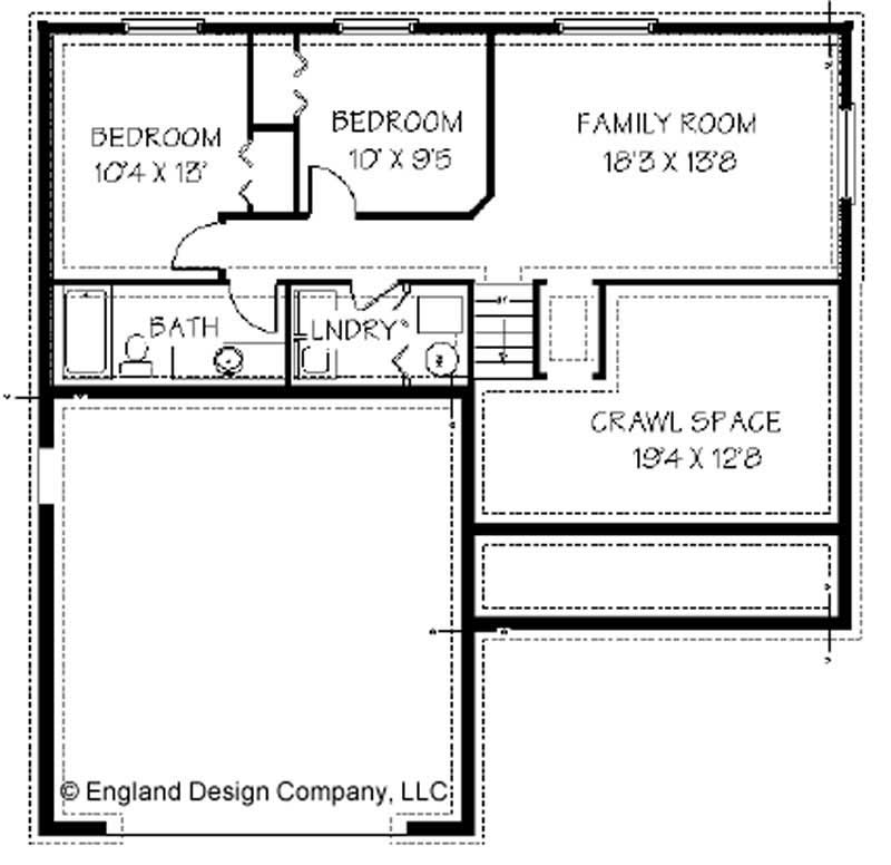 Lower Level Floor Plan