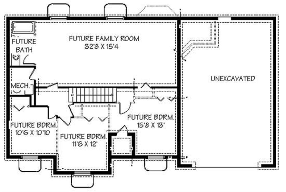 Lower Level Floor Plan