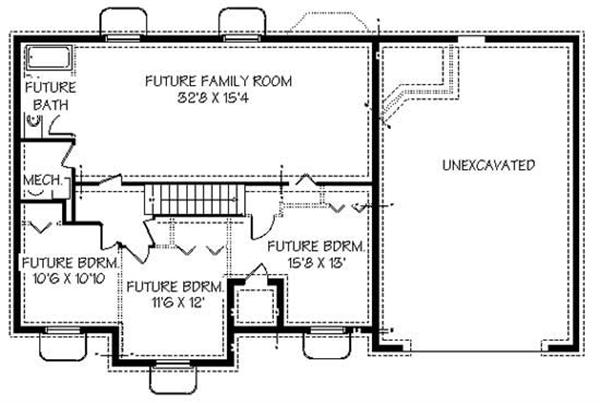 Lower Level Floor Plan