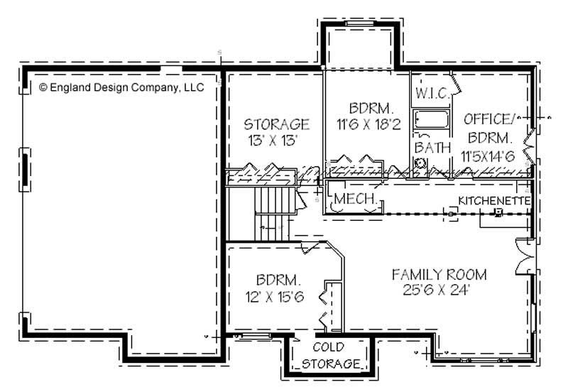Lower Level Floor Plan