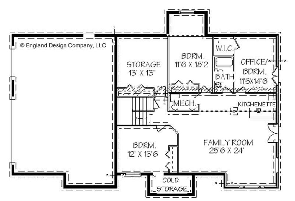 Lower Level Floor Plan