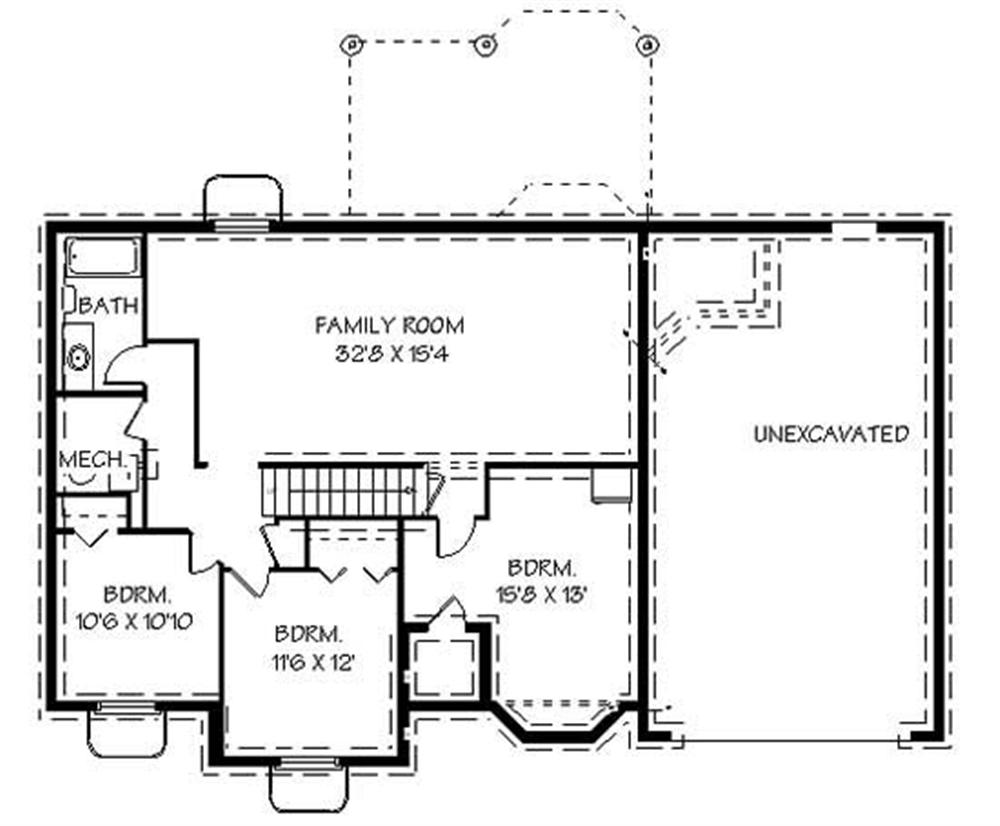 Lower Level Floor Plan