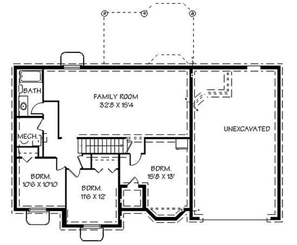 Lower Level Floor Plan