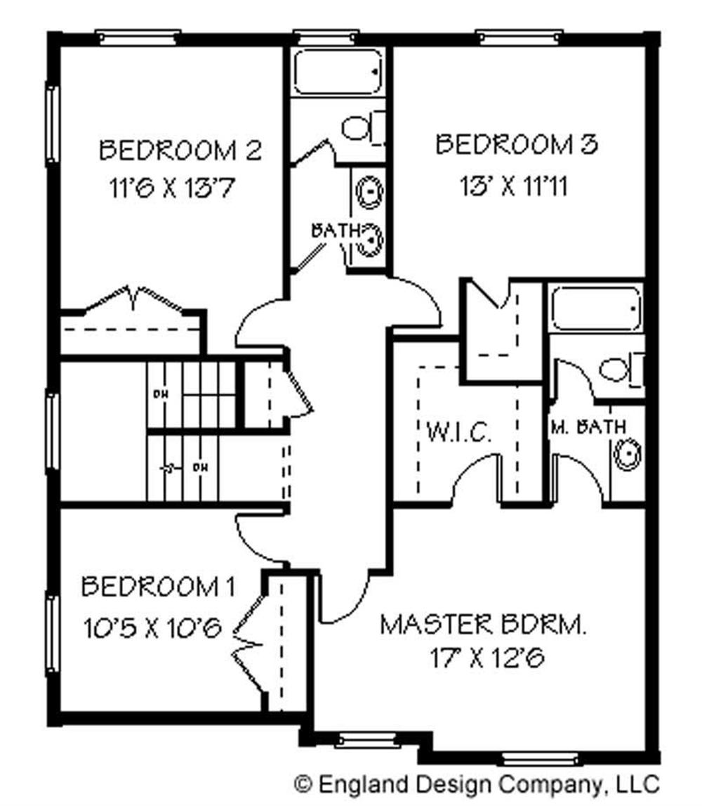 Upper Level Floor Plan