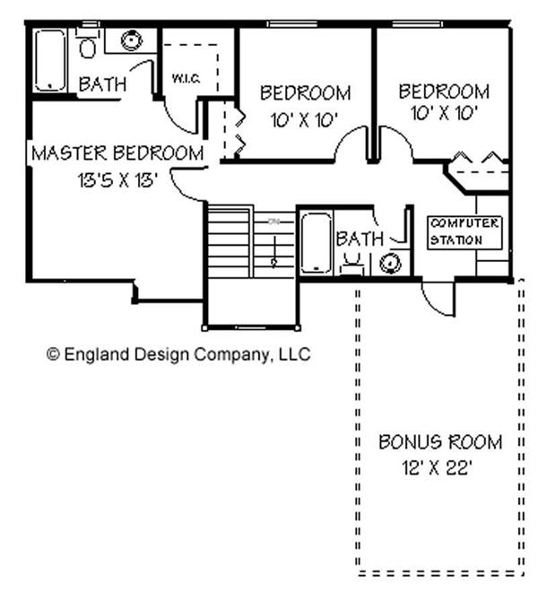Upper Level Floor Plan