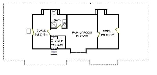 Upper Level Floor Plan