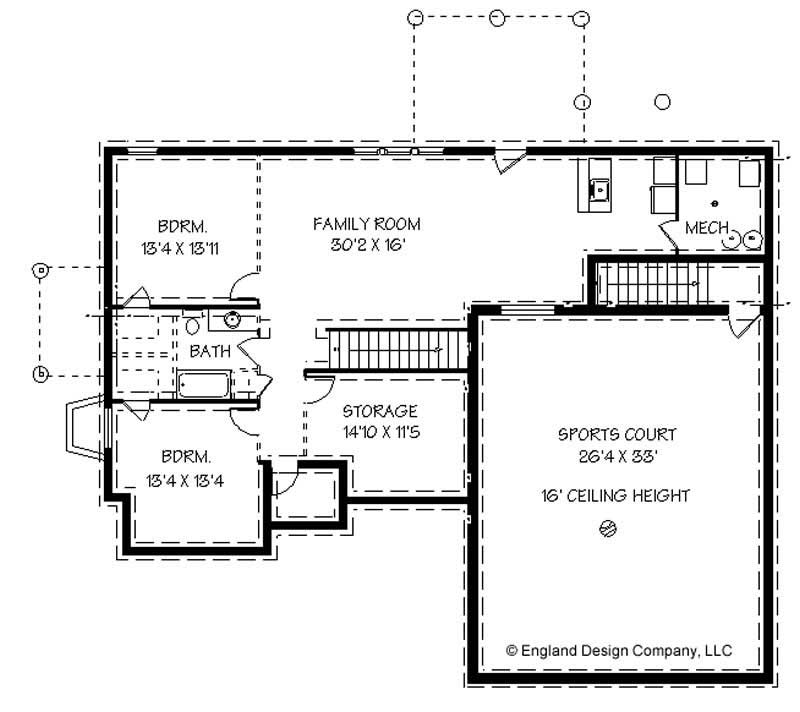 Lower Level Floor Plan