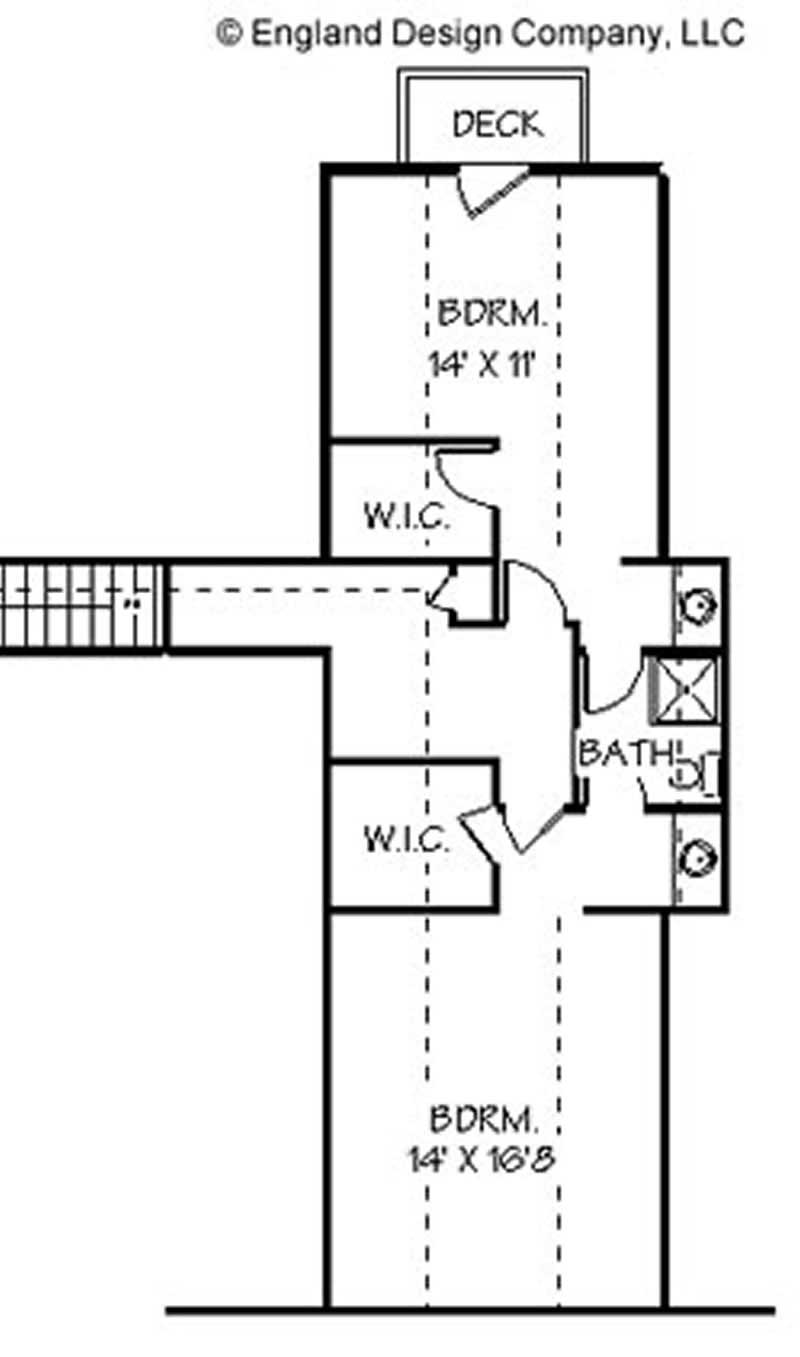 Upper Level Floor Plan
