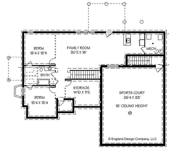 Lower Level Floor Plan