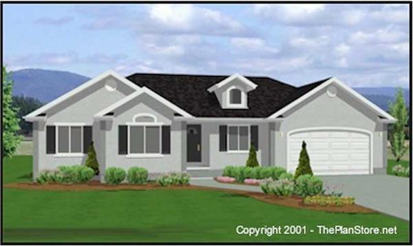 Main image for house plan # 6544