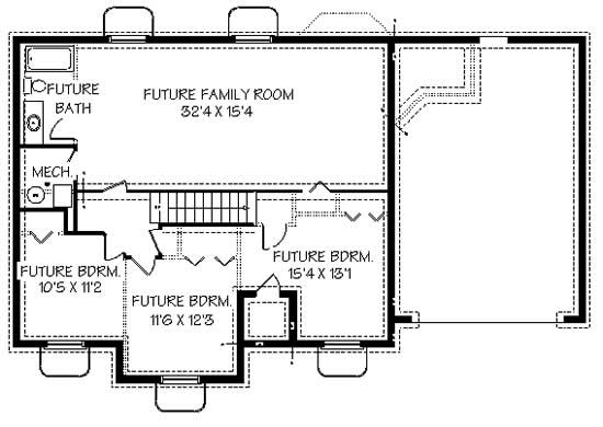 Lower Level Floor Plan
