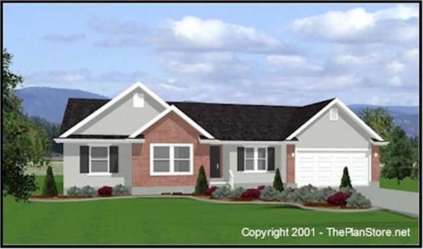 Main image for house plan # 6543