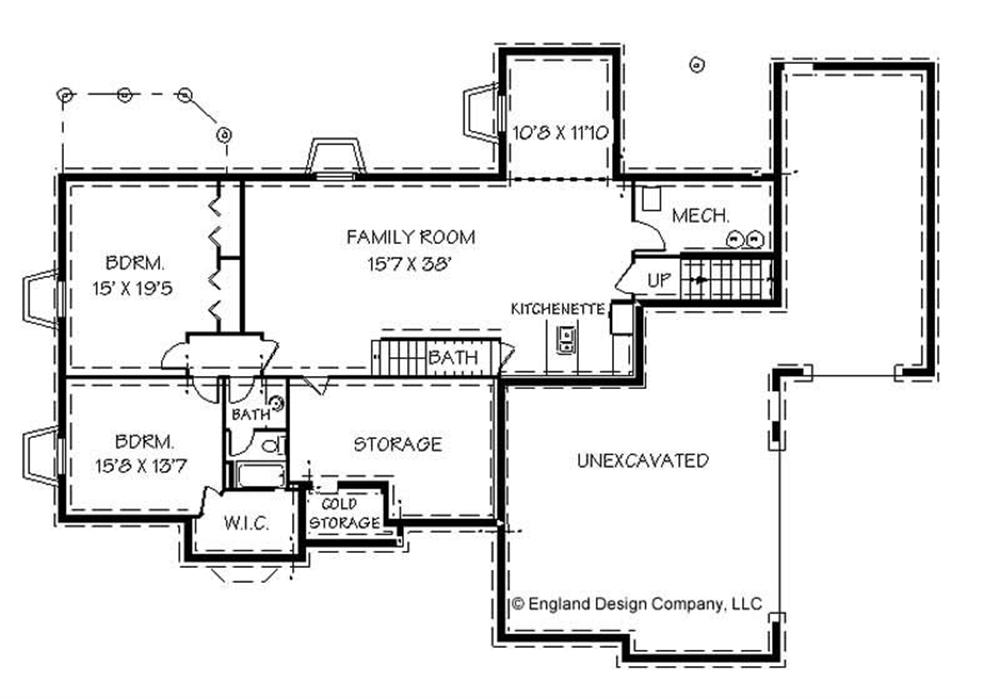 Lower Level Floor Plan