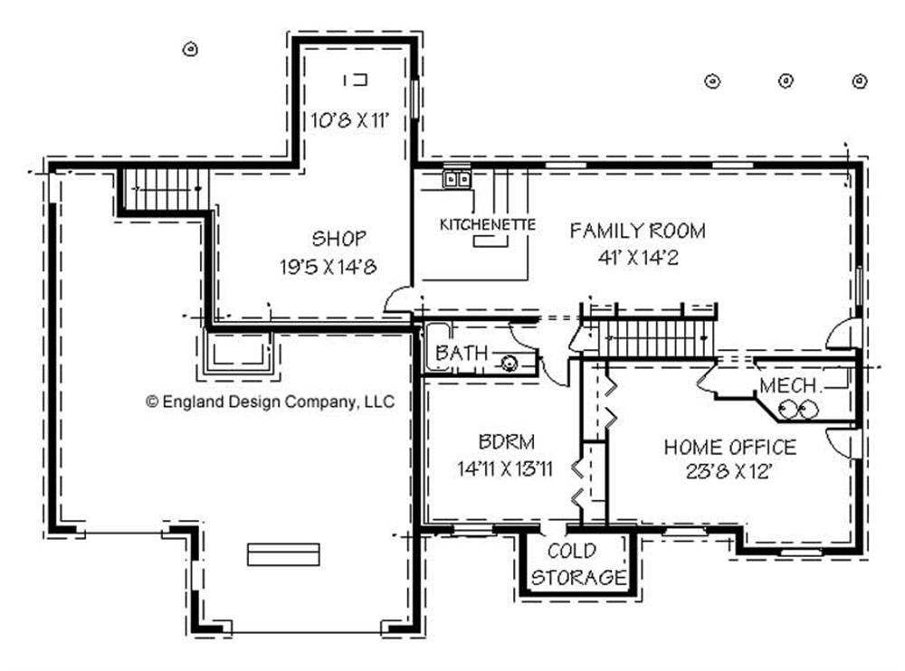 Lower Level Floor Plan