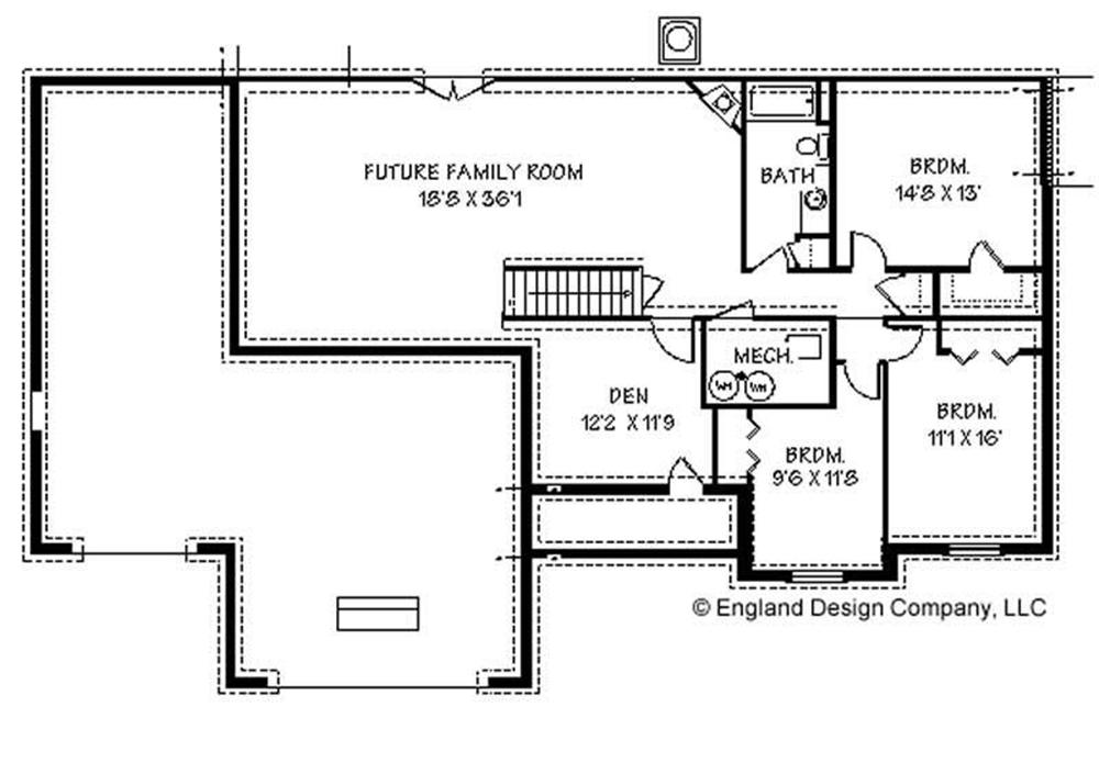 Lower Level Floor Plan