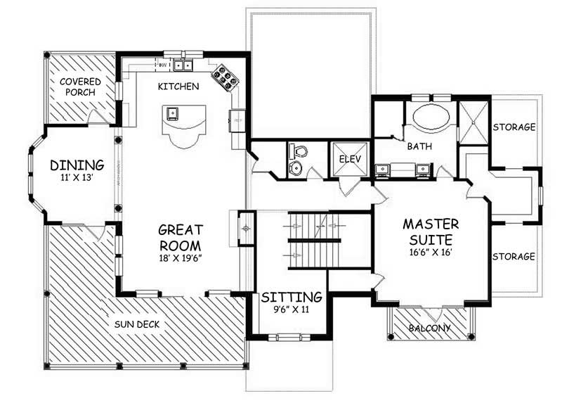 SECOND FLOOR PLAN