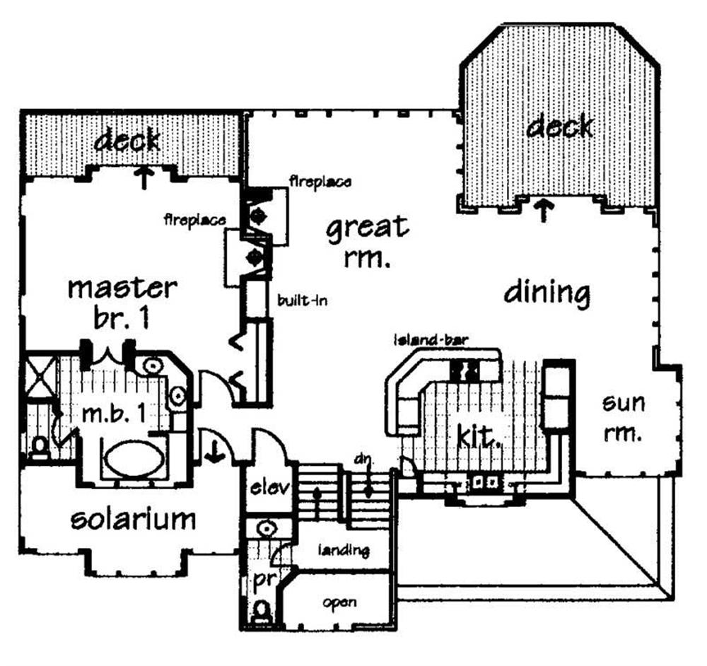 SECOND FLOOR PLAN