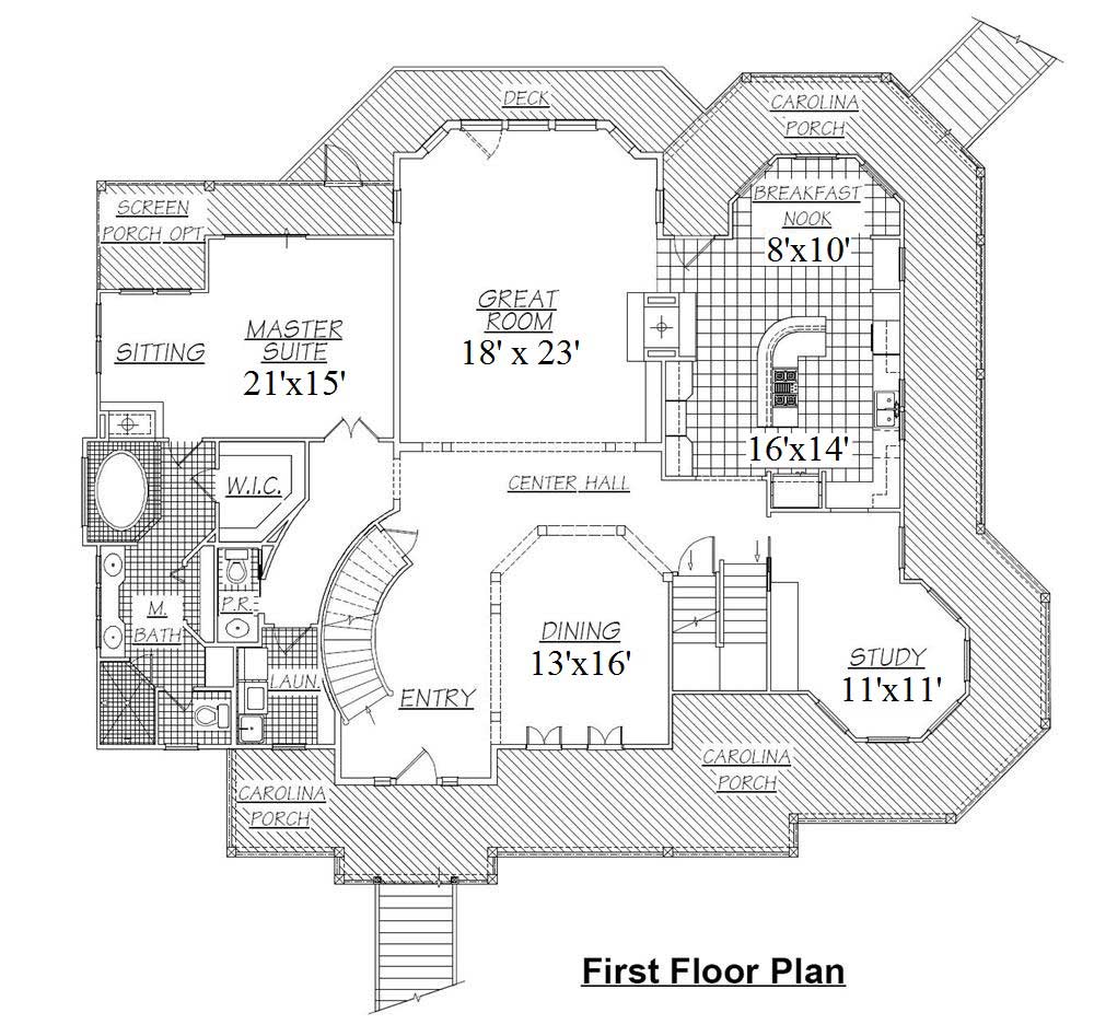 Floor Plan First Story