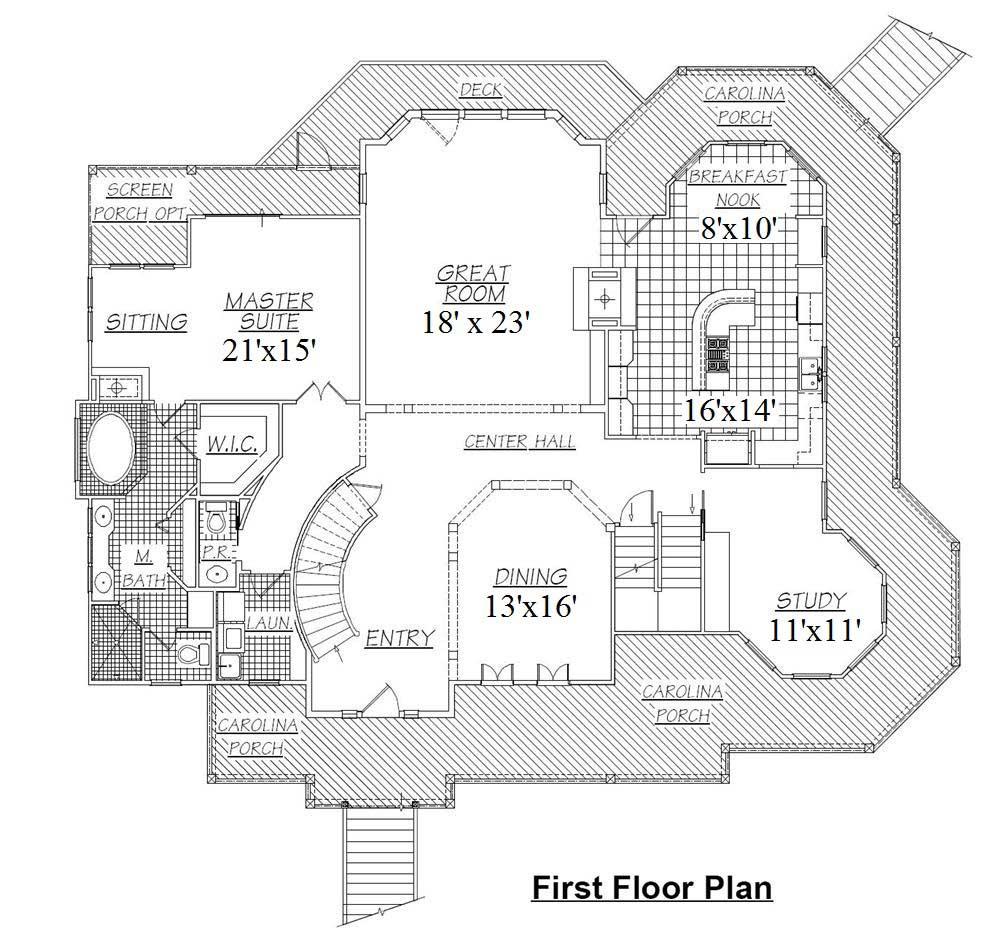 Floor Plan First Story