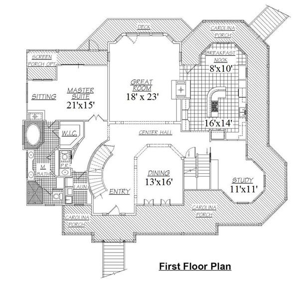 Floor Plan First Story