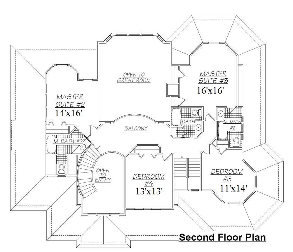 Floor Plan Second Story