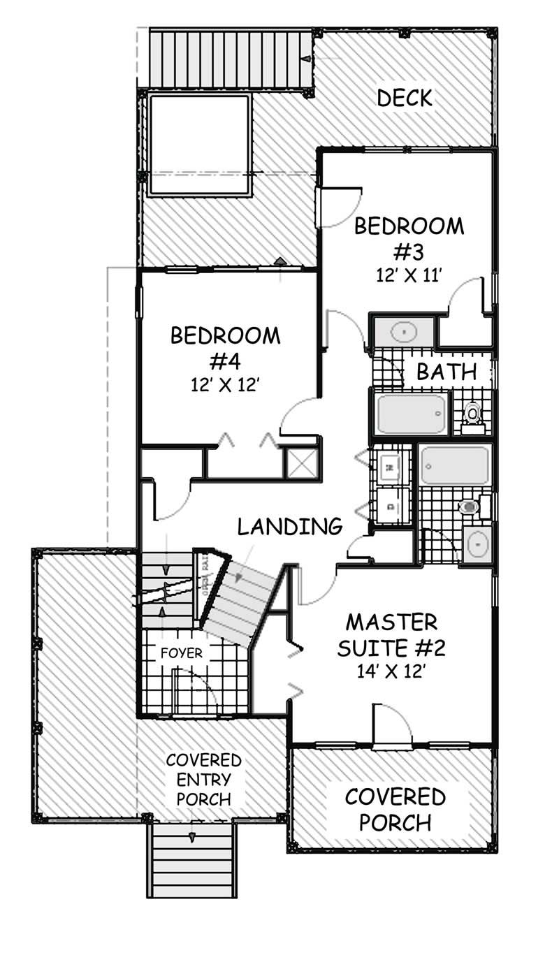 SECOND FLOOR PLAN