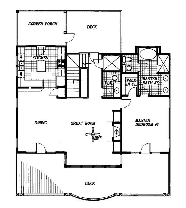 SECOND FLOOR PLAN