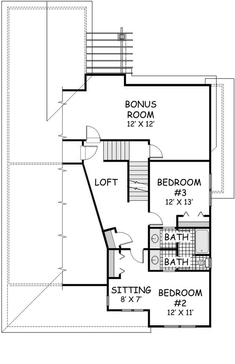 SECOND FLOOR PLAN