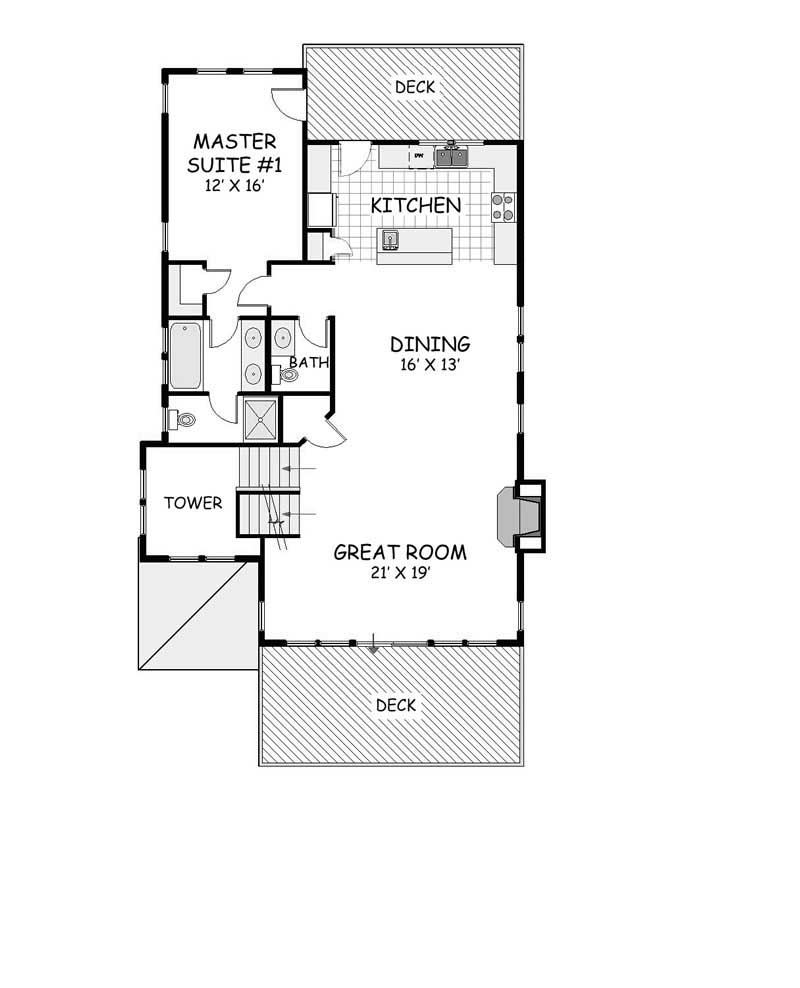 THIRD FLOOR PLAN