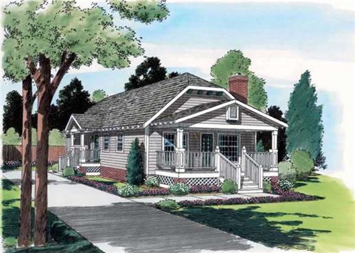 Main image for house plan # 19922