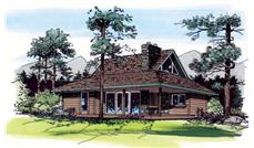 Main image for house plan # 19943