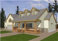 Main image for house plan # 9403