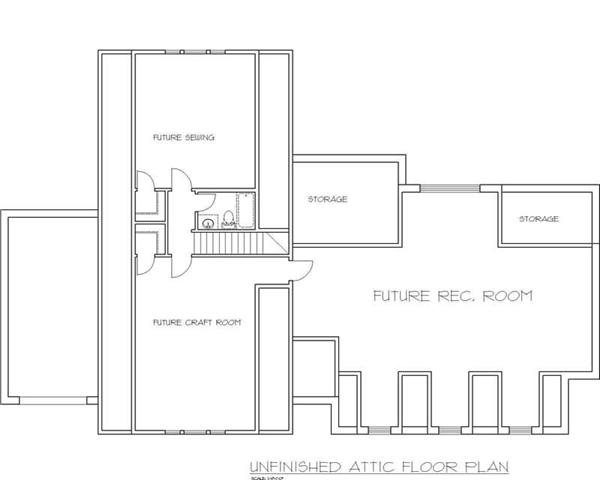 BONUS ROOM FLOOR PLAN