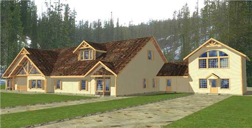 Main image for house plan # 9466