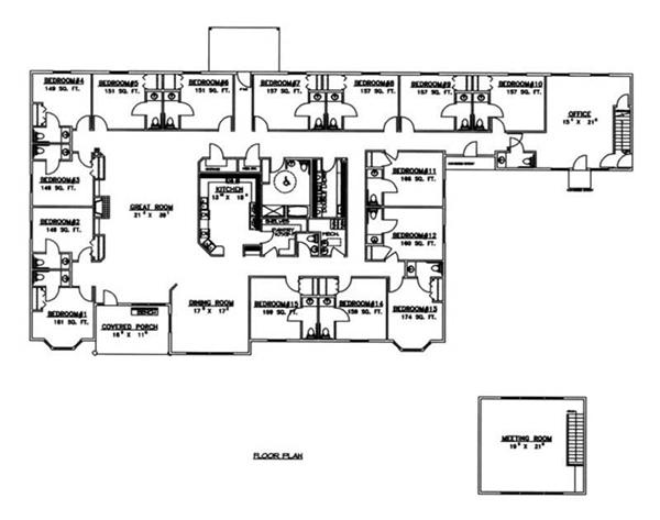 MAIN LEVEL FLOOR PLAN
