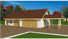 Main image for house plan # 9464