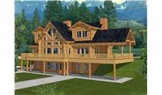 Log Cabins Color Rendering.